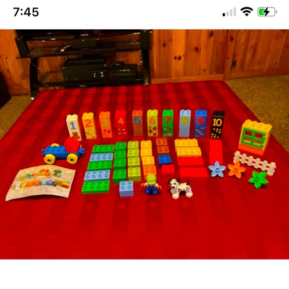 Lego Duplo (#5497) Play with Numbers Set - Picture 1 of 7